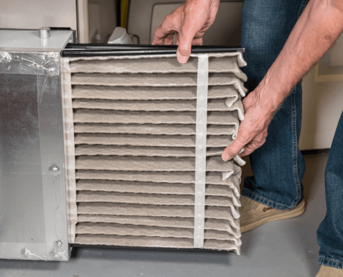 What to do if water is in your HVAC duct